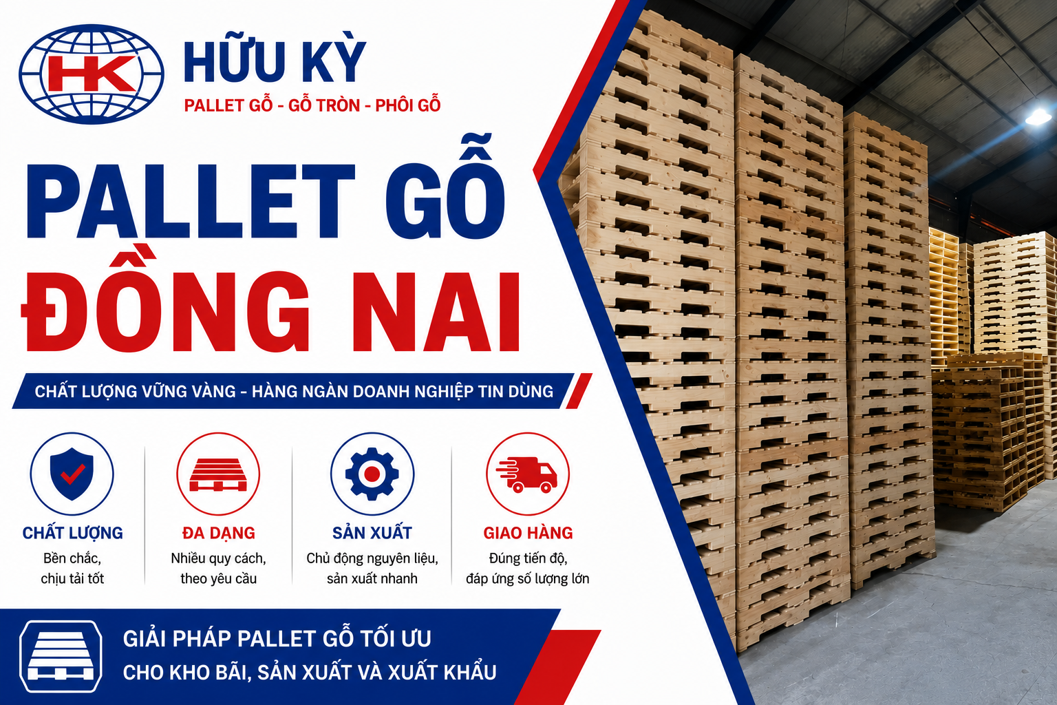 pallet đồng nai
